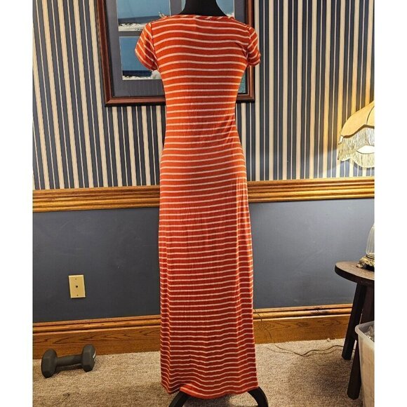 Epilogue Womens Striped Causal Lightweight Jersey Comfort Summer Dress, Size S - Picture 3 of 5